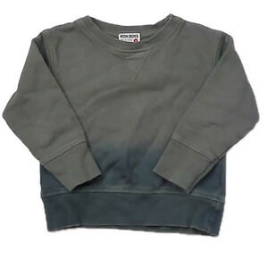Mish Boys Boys Green Ombre Long Sleeve Shirt size: 2T